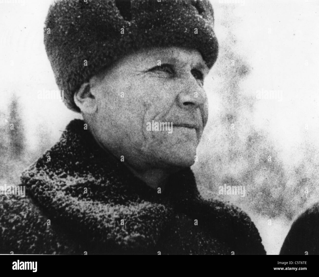 Sowjetische Militärkommandant IVAN KONEV (1897-1973) Stockfoto