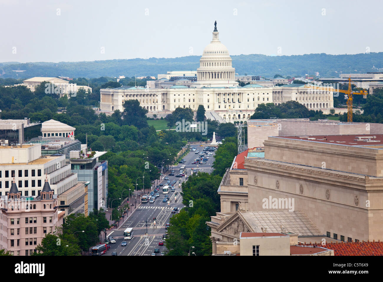 Kapitol, Washington DC Stockfoto