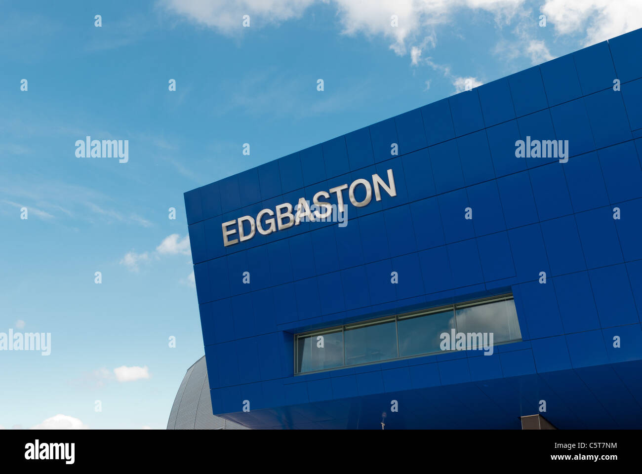 Der neu entwickelte Edgbaston Cricket Ground Stockfoto