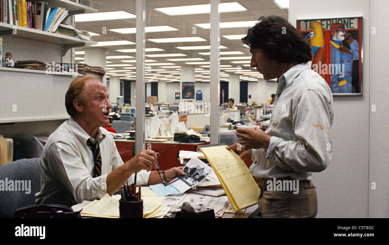 DER PRÄSIDENT MÄNNER (1976) DUSTIN HOFFMAN, JACK WARDEN, ALAN J PAKULA (DIR) APM 015 MOVIESTORE SAMMLUNG LTD Stockfoto