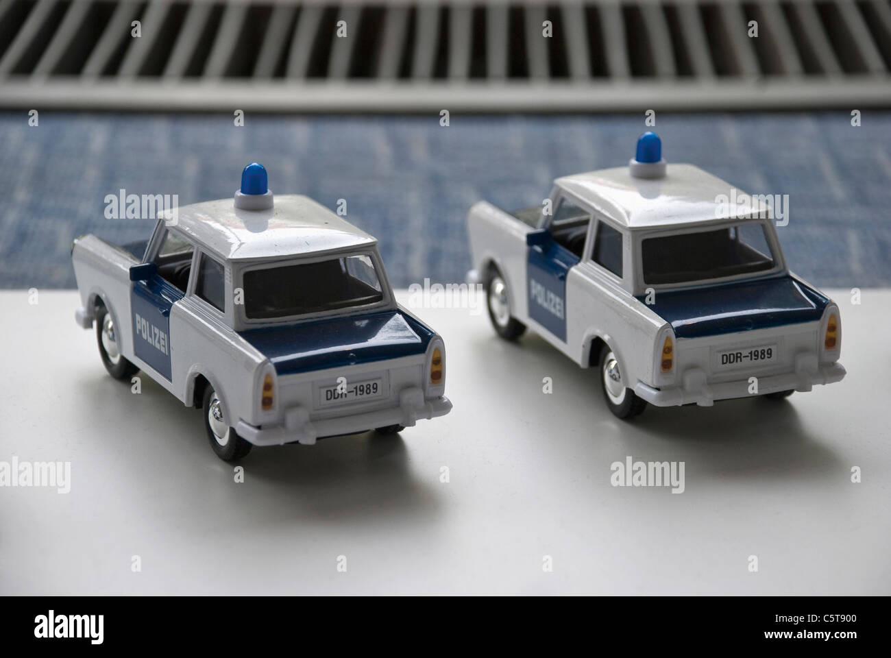 Spielzeugautos, Deutsche Demokratische Republik, Nahaufnahme Stockfoto