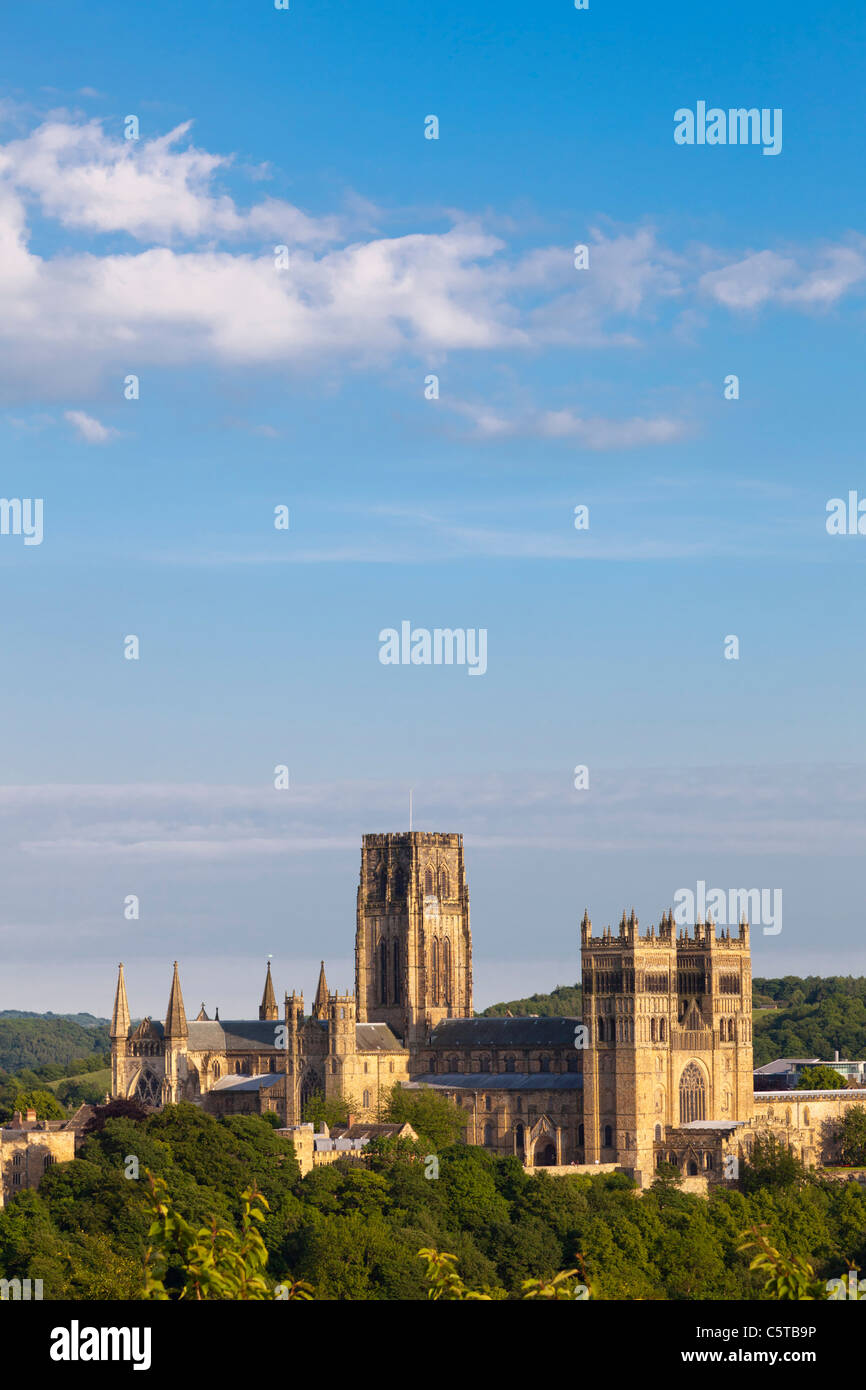 Kathedrale von Durham im Sommer UK Stockfoto