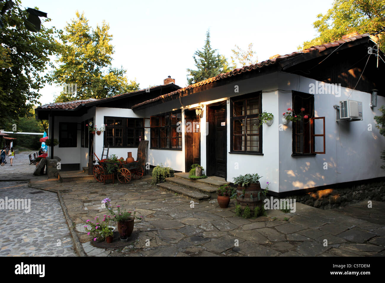 Altes Haus in Aytos, Bulgarien Stockfoto