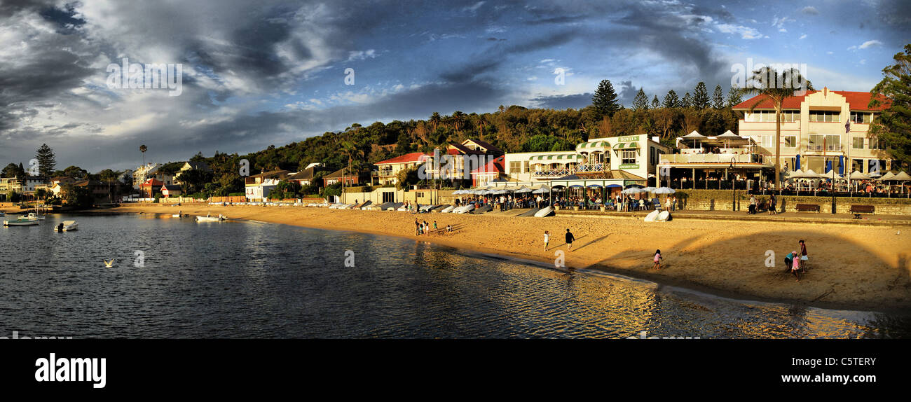 Doyles in der Abenddämmerung Stockfoto