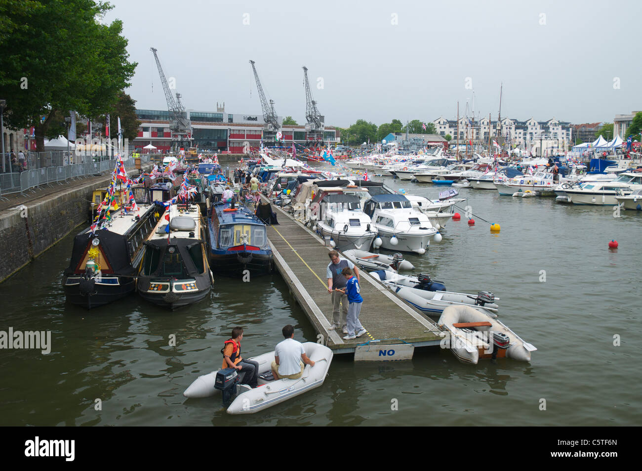 Bristol Stadt Hafenfest Stockfoto