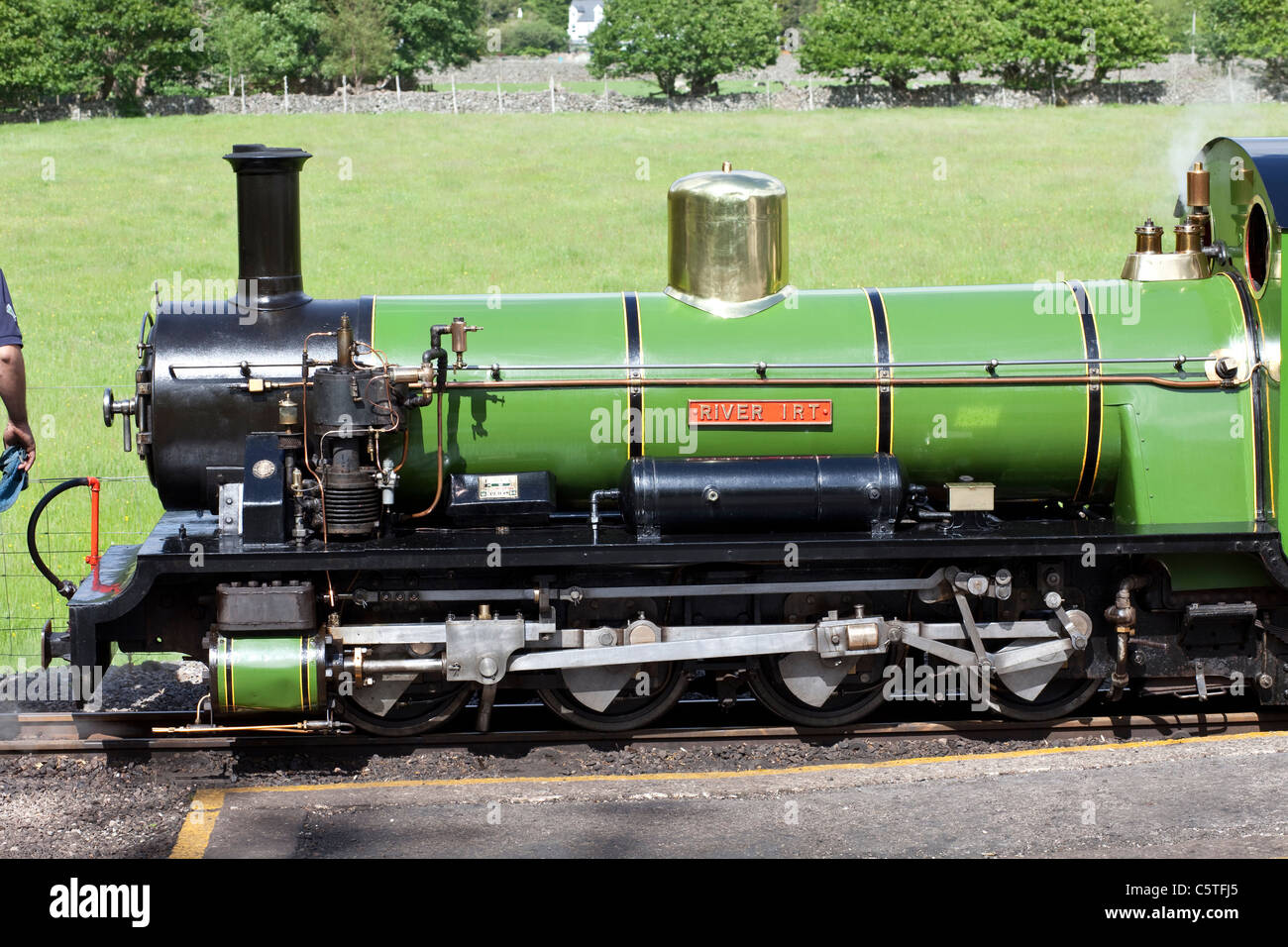 Ravenglass & Eskdale Railway, Cumbria. Stockfoto
