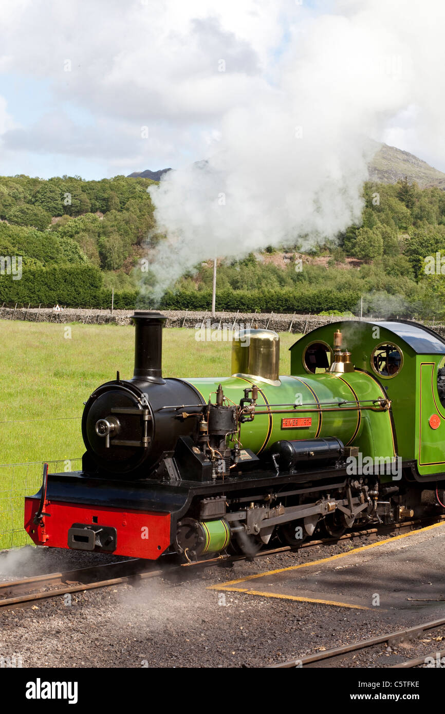 Ravenglass & Eskdale Railway, Cumbria. Stockfoto
