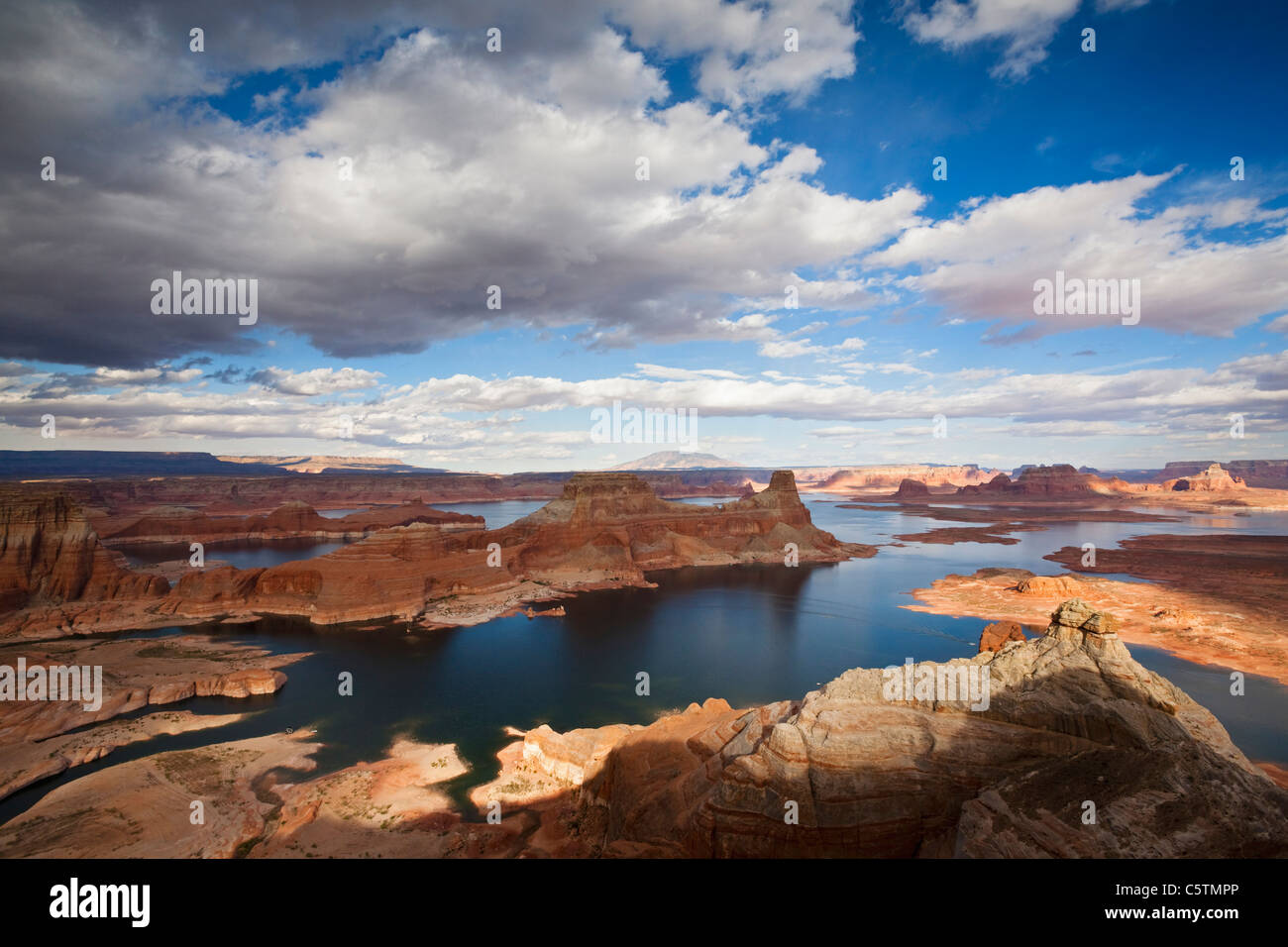 USA, Utah, Lake Powell, Glen-Canyon-Nationalpark, Alstom Punkt Stockfoto