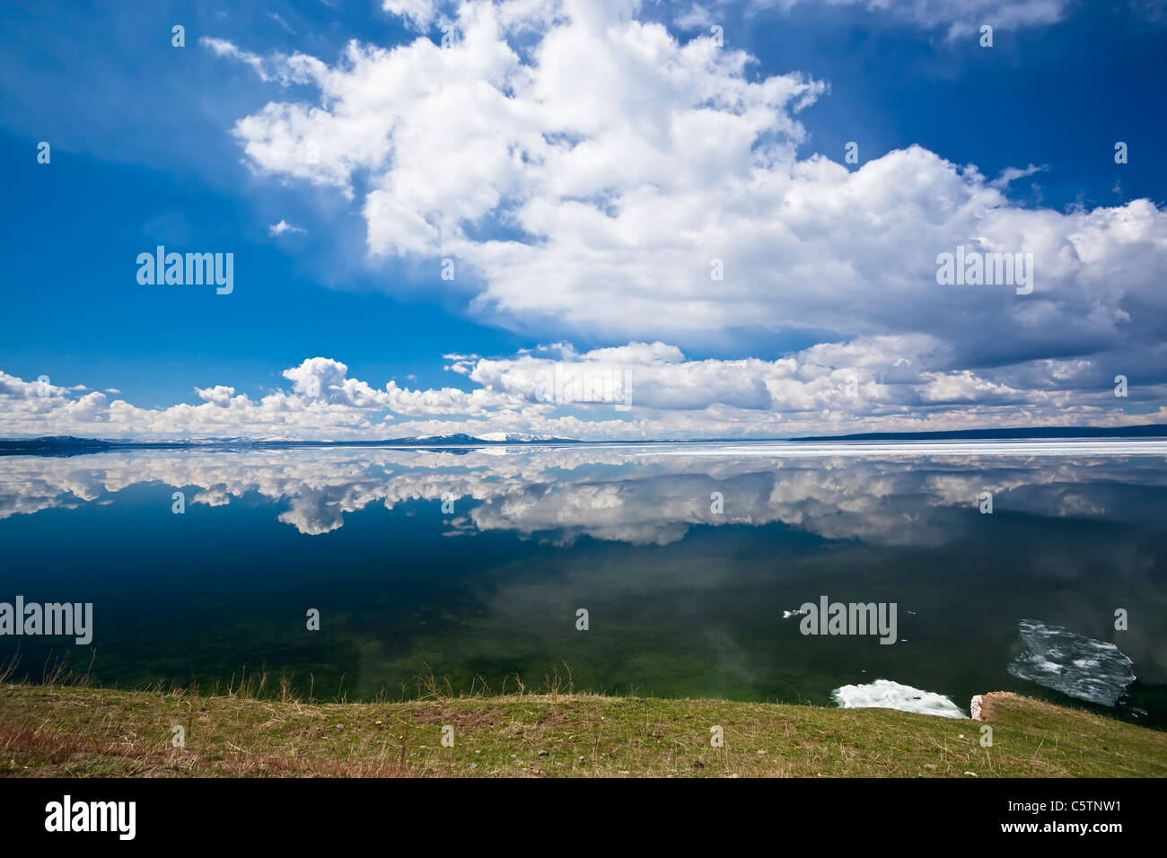 USA, Yellowstone Park, Yellowstone Lake Stockfoto