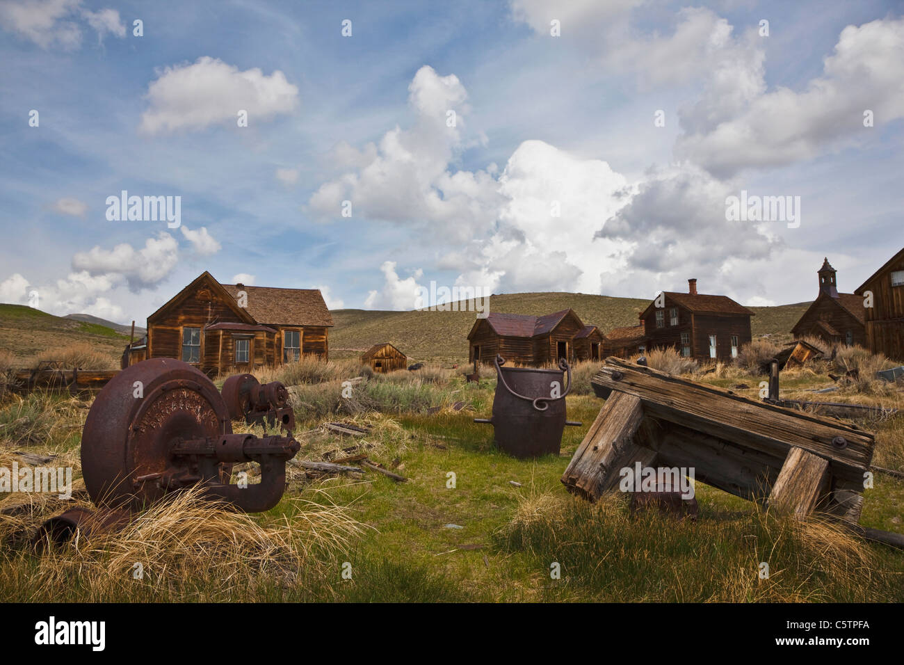 USA, California, Sierra Nevada, Bodie State Park Stockfoto