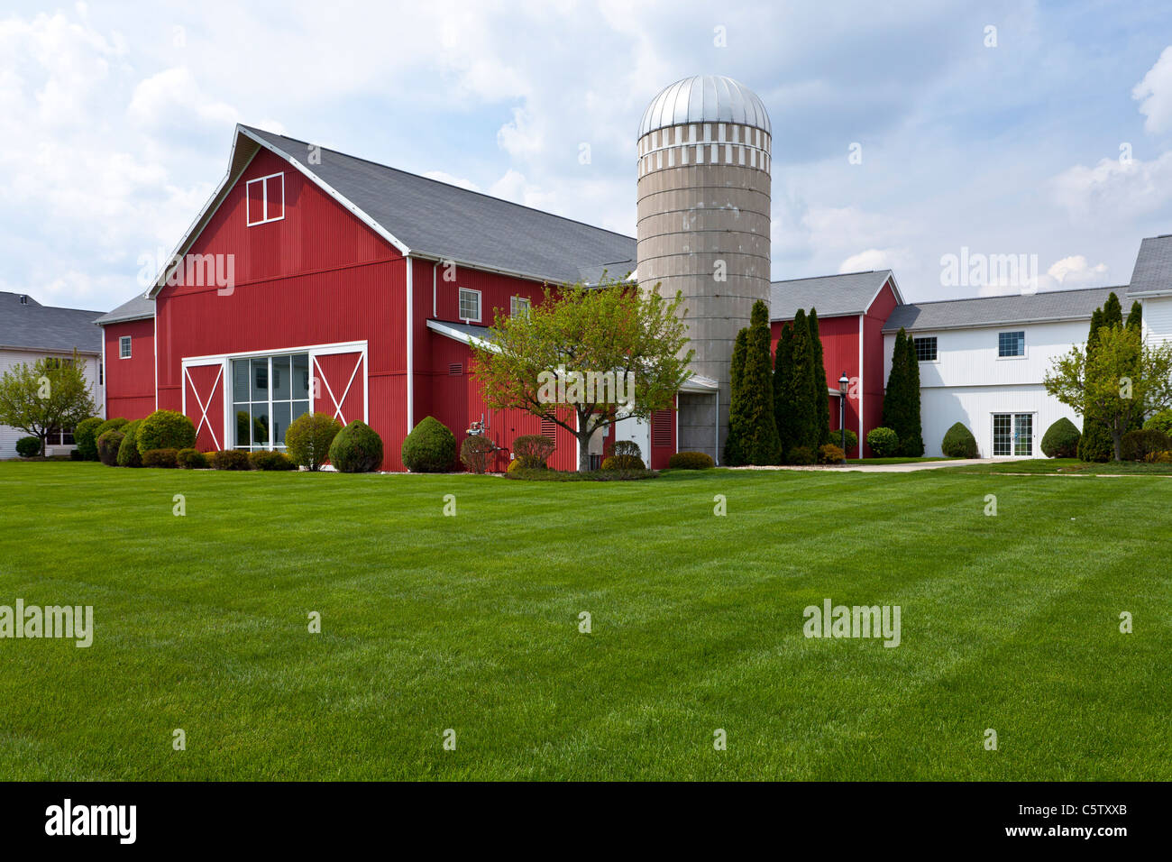 Ein Konferenzzentrum in Shipshewana, Indiana, USA. Stockfoto