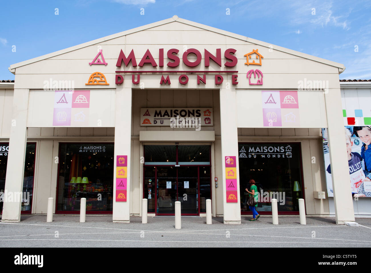 Maisons du Monde Einrichtung und Möbel Shop in Cogolin, Var, Cote d ' Azur, Frankreich Stockfoto