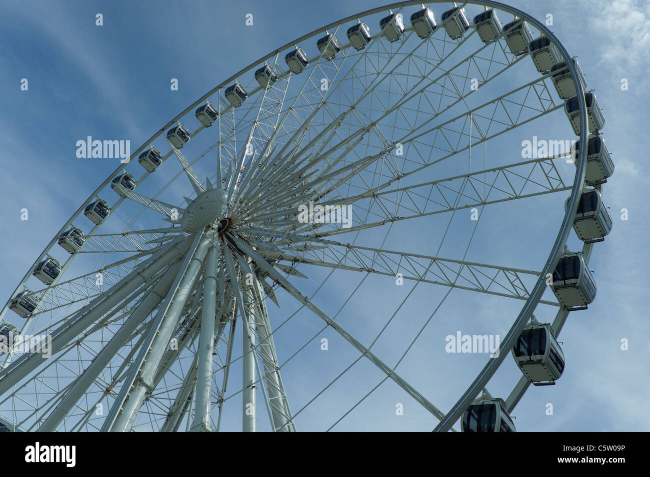 Echo-Rad von Liverpool, Liverpool England, UK Stockfoto