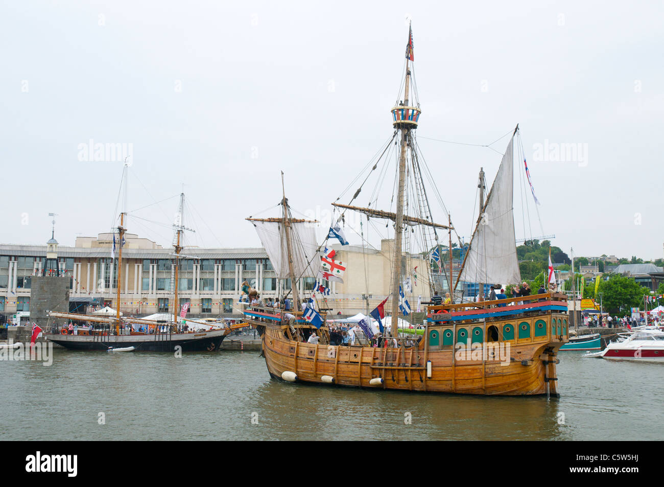 Matthew Bristol Hafen Stockfoto
