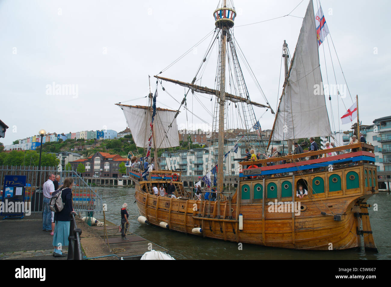 Matthew Bristol Hafen Stockfoto