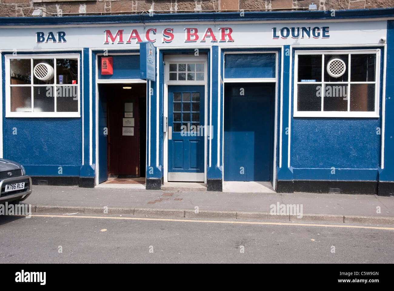 Macs Bar Gastwirtschaft Castlehill Street Rothesay Isle of Bute Argyll Scotland UK United Kingdom Stockfoto