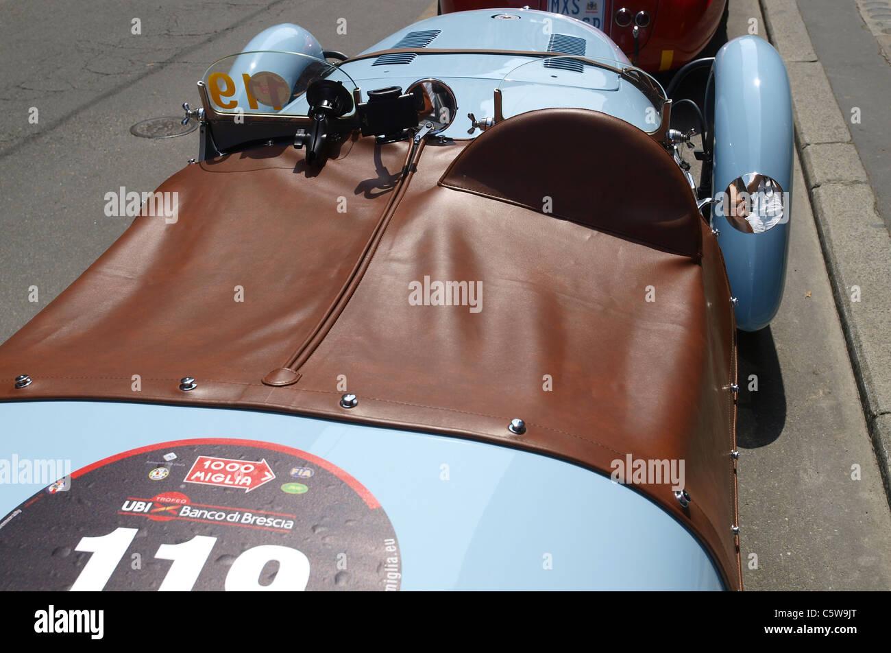 Healey Silverstone, Italien, Lombardia, Brescia Stockfoto