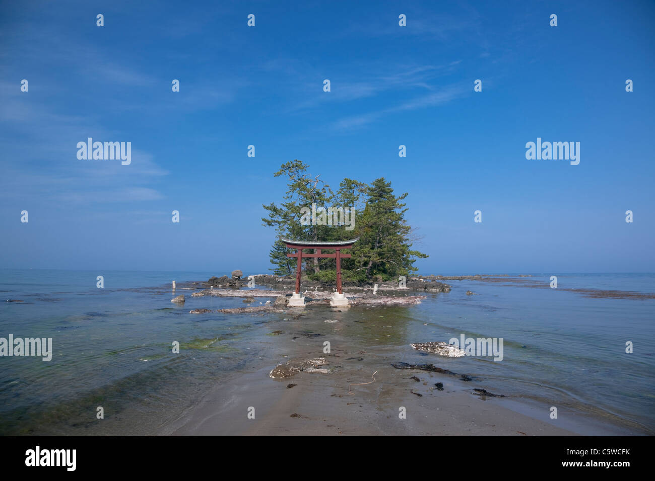 Benten Sie, Insel, Noto, Haku, Ishikawa, Japan Stockfoto