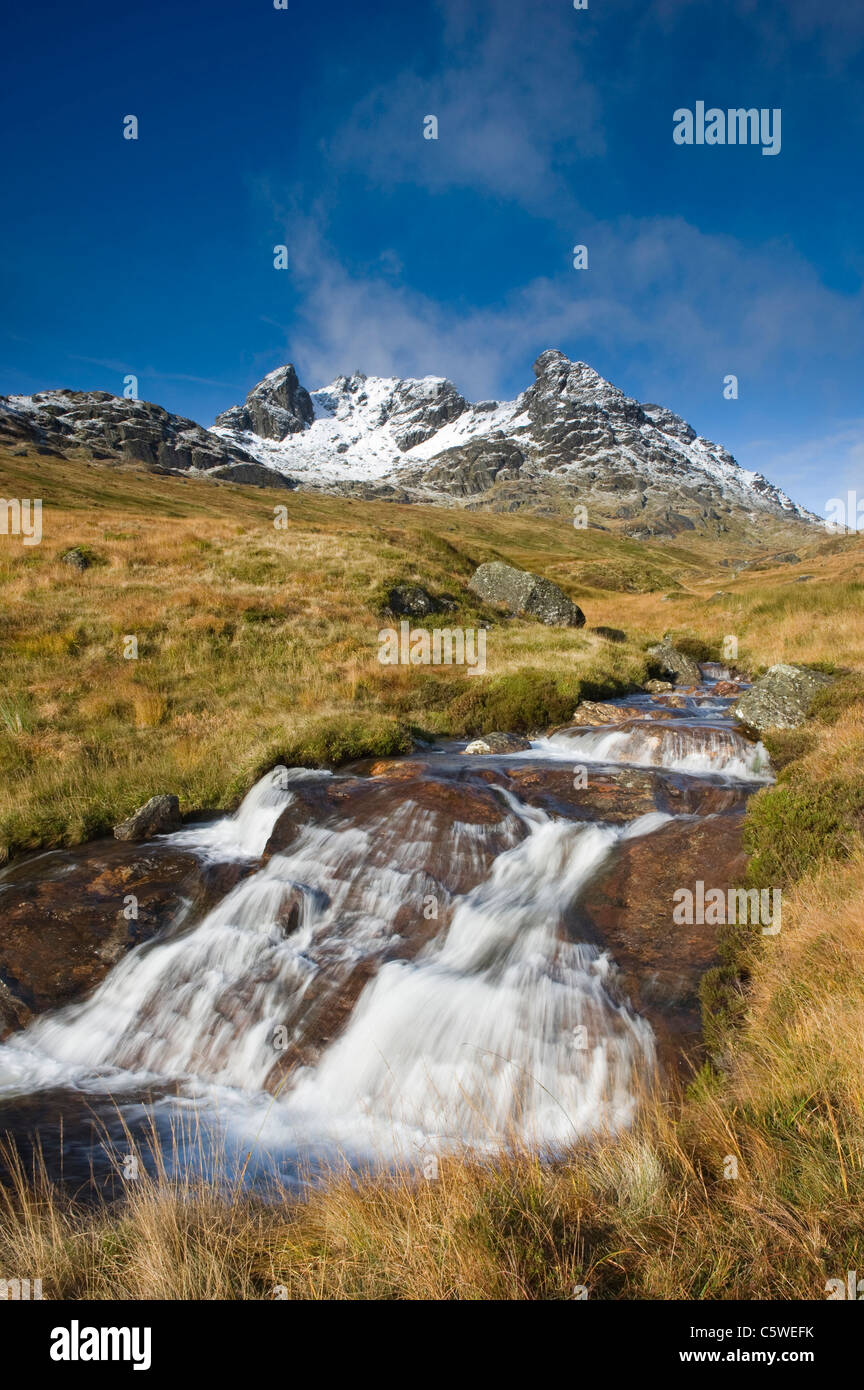 Ben Arthur (Schuster), 884 m, Arrochar Alpen, Argyll und Bute. Oktober, Schottland, Großbritannien. Stockfoto