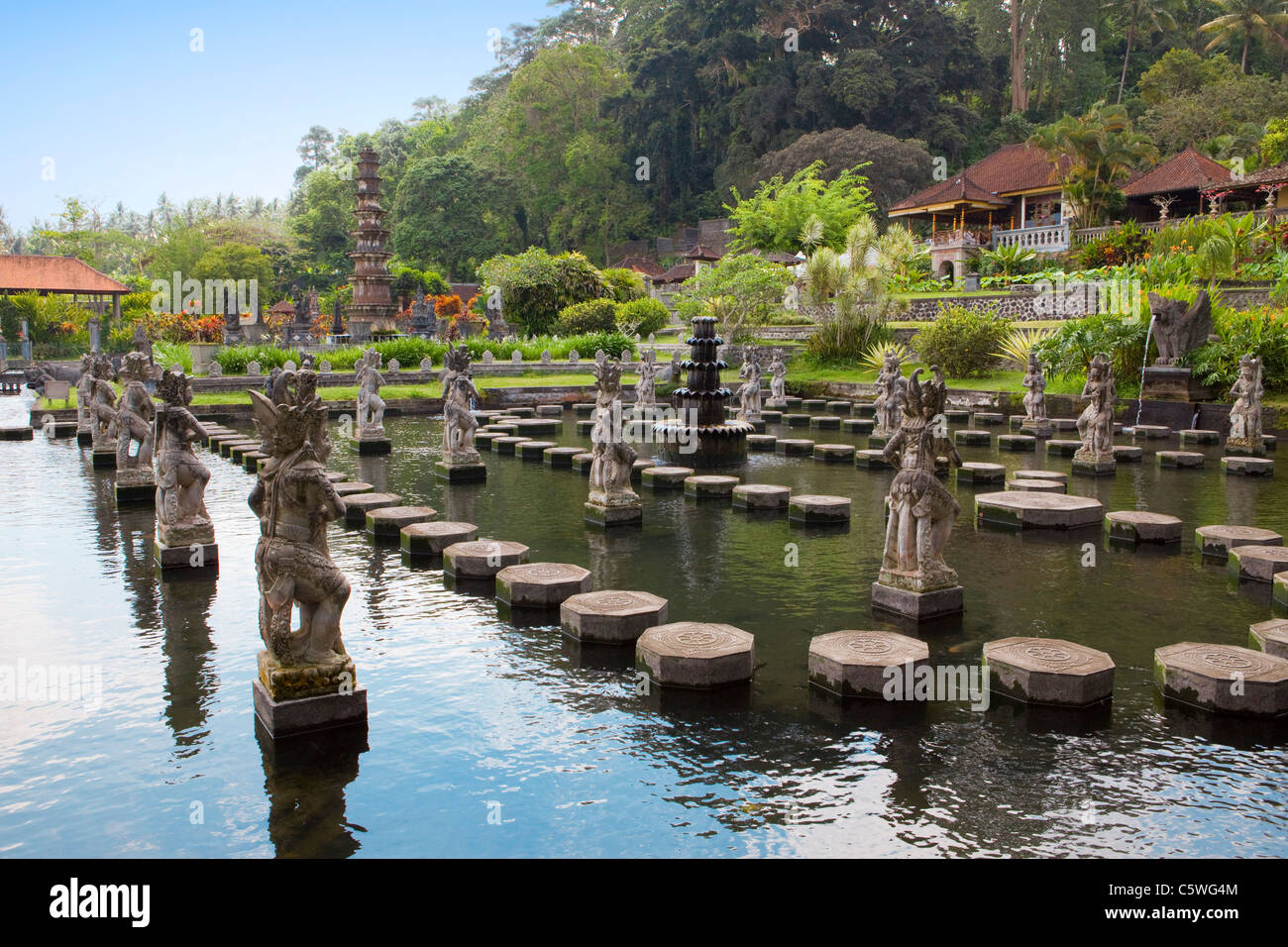 Bali, Indonesien, Imperial Schwimmbäder Stockfoto