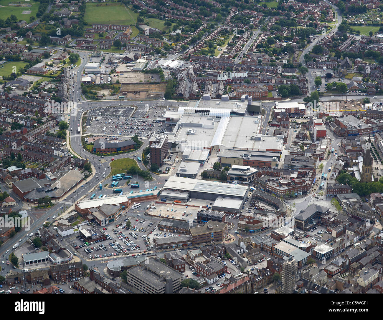Die neue Trinity Walk Einkaufszentrum Wakefield, West Yorkshire, Nordengland Stockfoto