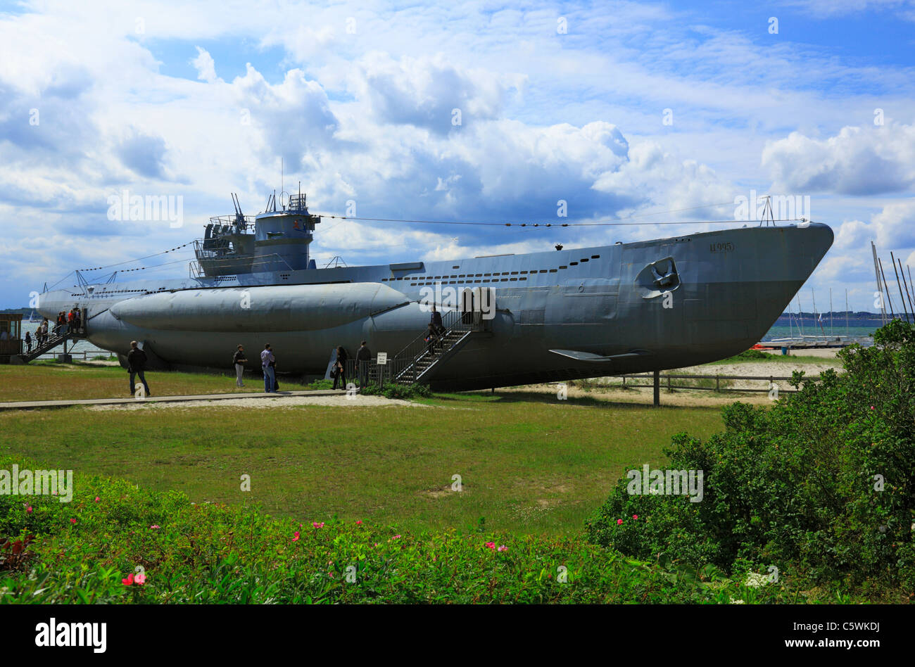 Museumsschiff, Deutsches Unterseeboot U 995 bin MarineSpuren in Laboe