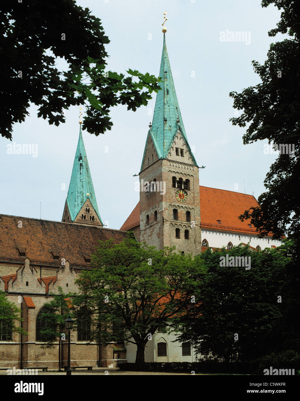 Dom Unserer Lieben Frau in Augsburg, Schwaben, Bayern Stockfoto