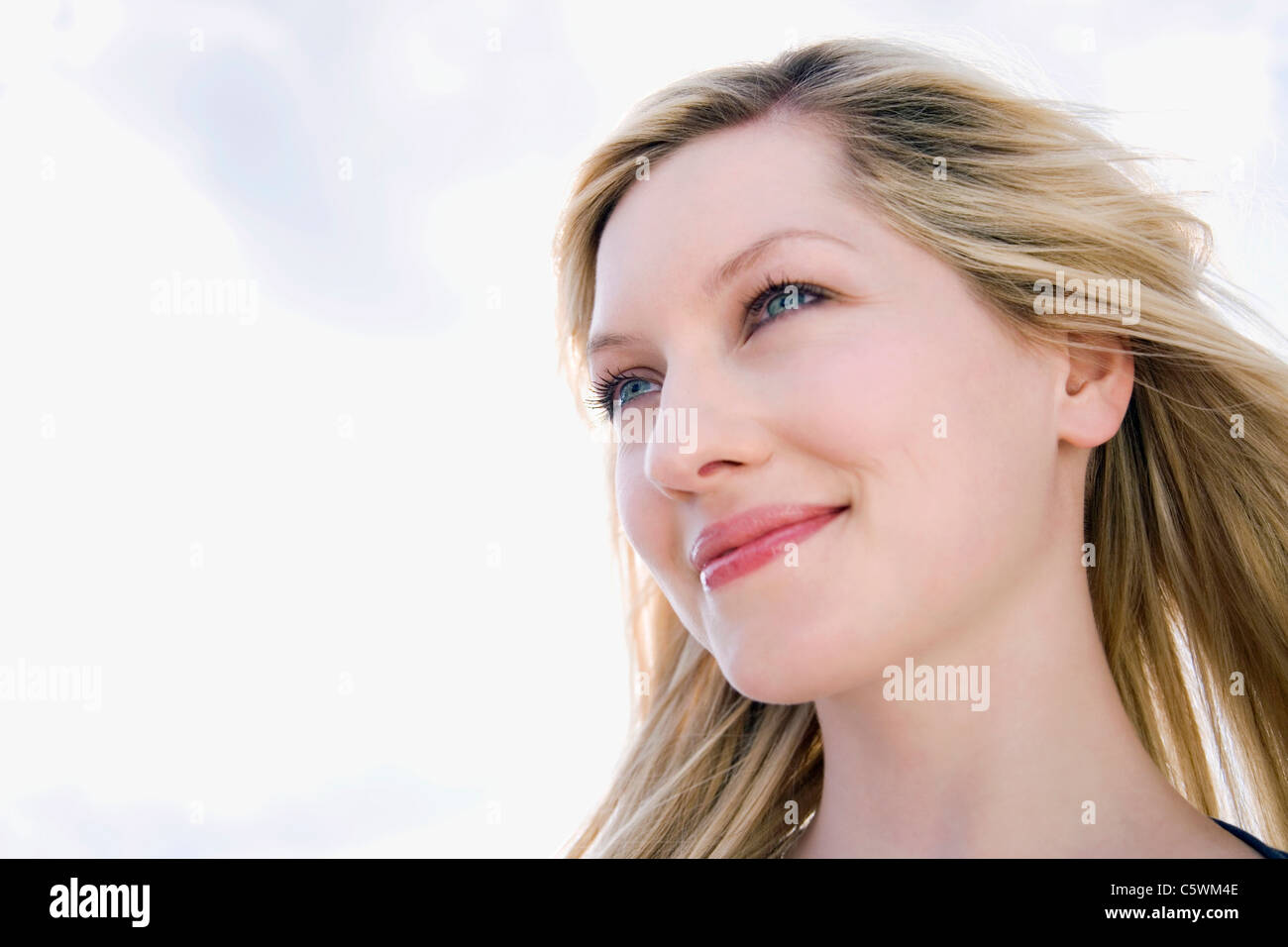 Junge Frau, Porträt Stockfoto