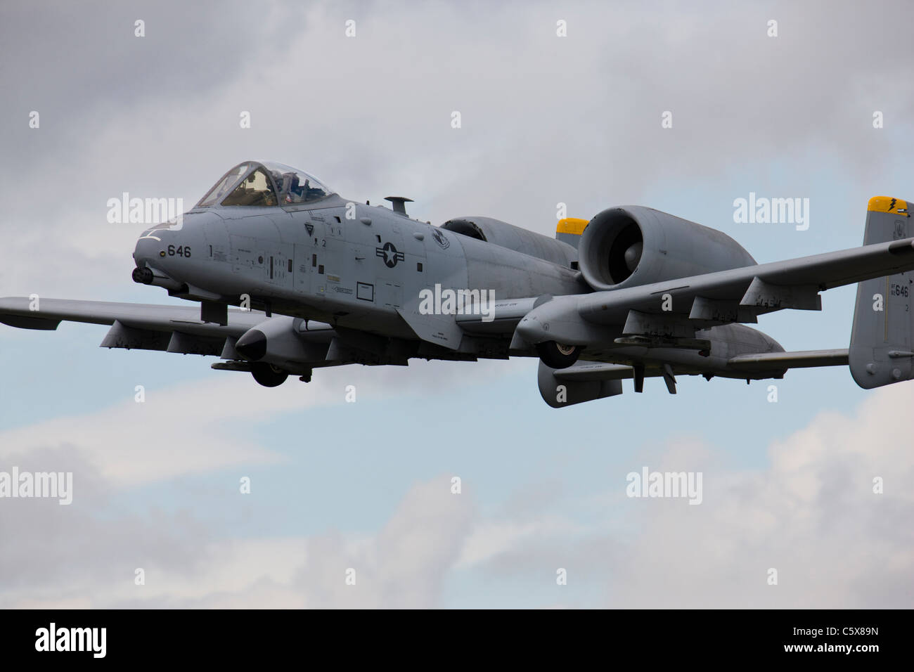 USAF Fairchild-Republik a-10 A10 Thunderbolt II bekannt als der Warthog ...