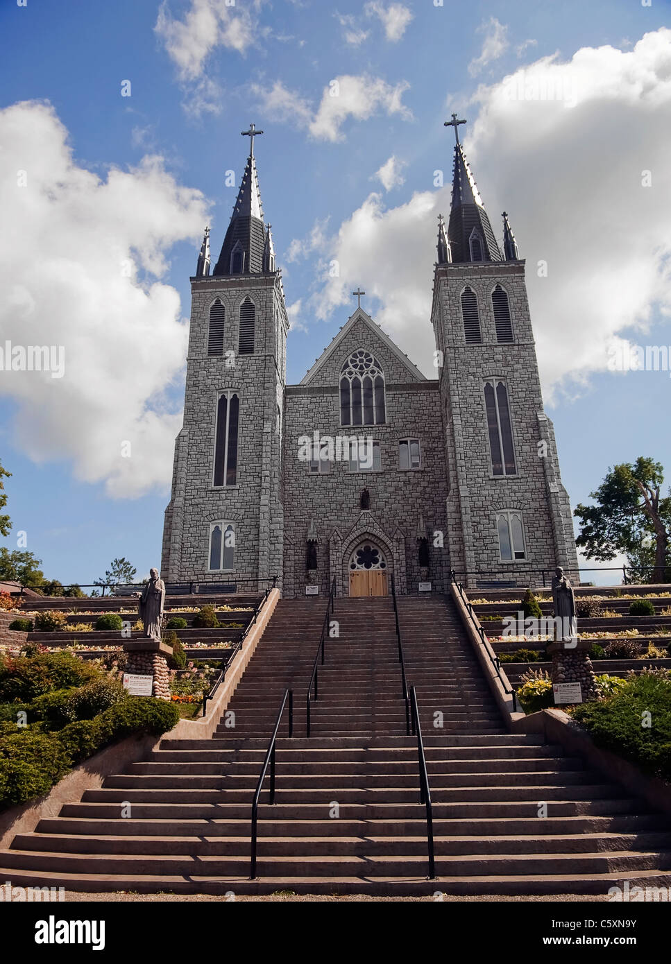 Kathedrale Saint Poul in Midland Ontario, Pilger-Ort Stockfoto
