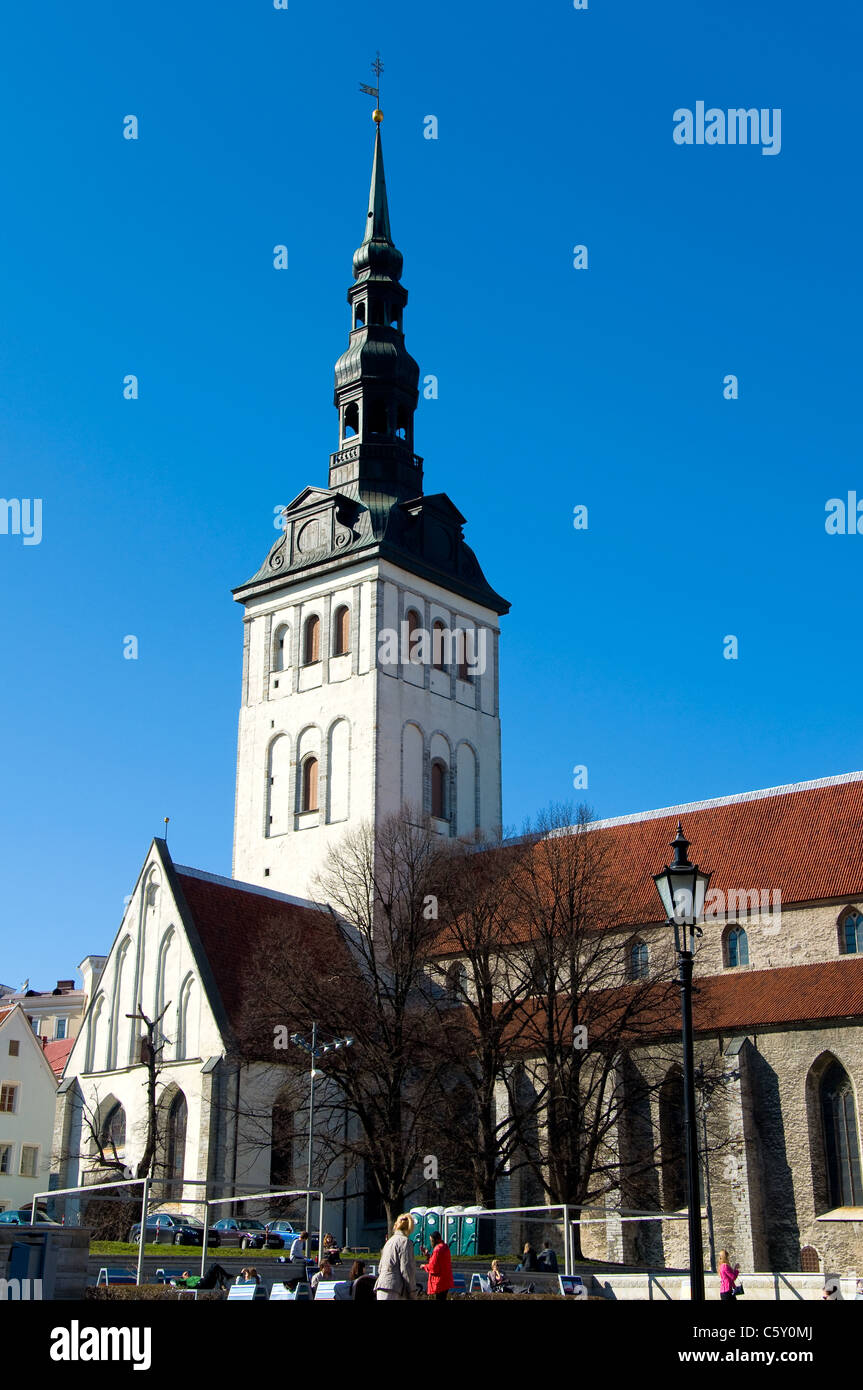Niguliste Kirche, Tallinn, Estland Stockfoto