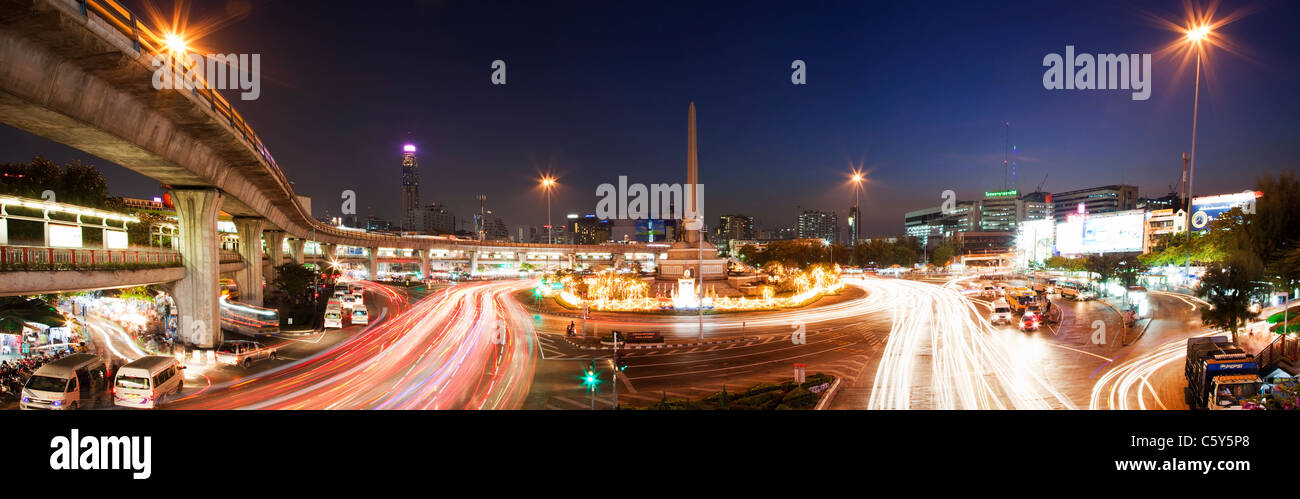 Siegesdenkmal, Bangkok, Thailand Stockfoto