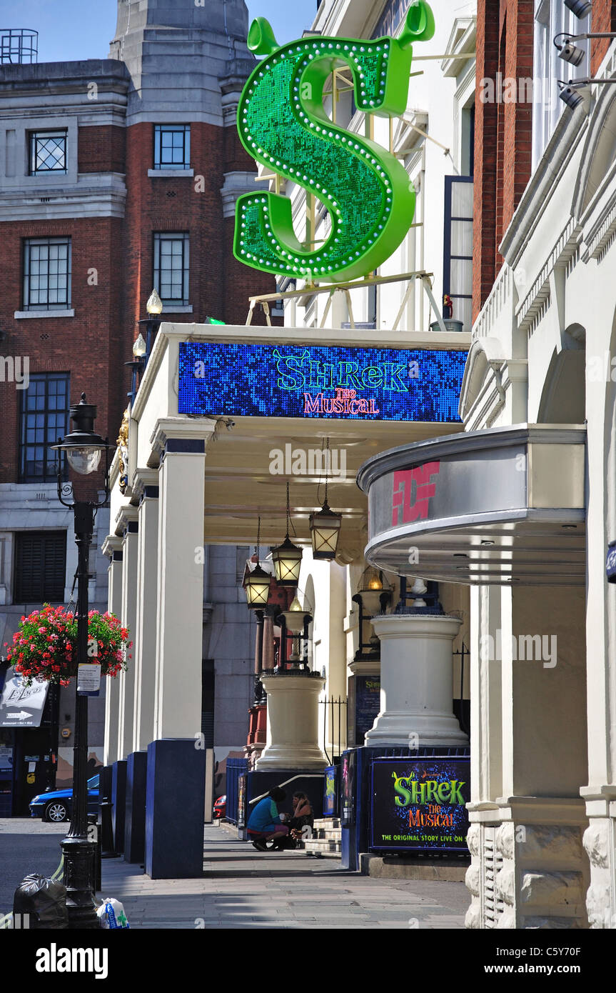Shrek The Musical, Theatre Royal Drury Lane, Covent Garden, Westend, City of Westminster, London, England, Vereinigtes Königreich Stockfoto