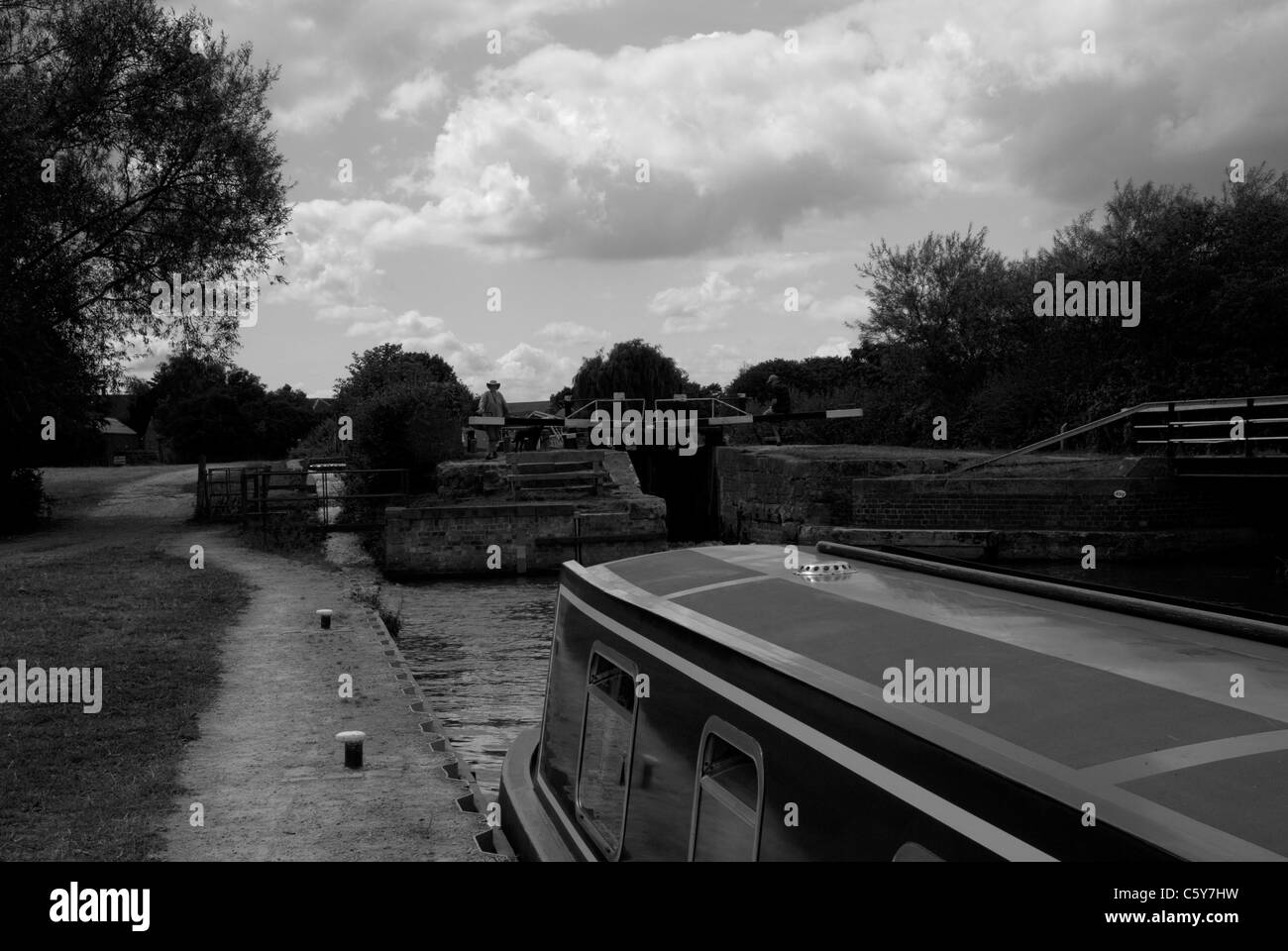 Zeitlose Wasserstraßen Stockfoto