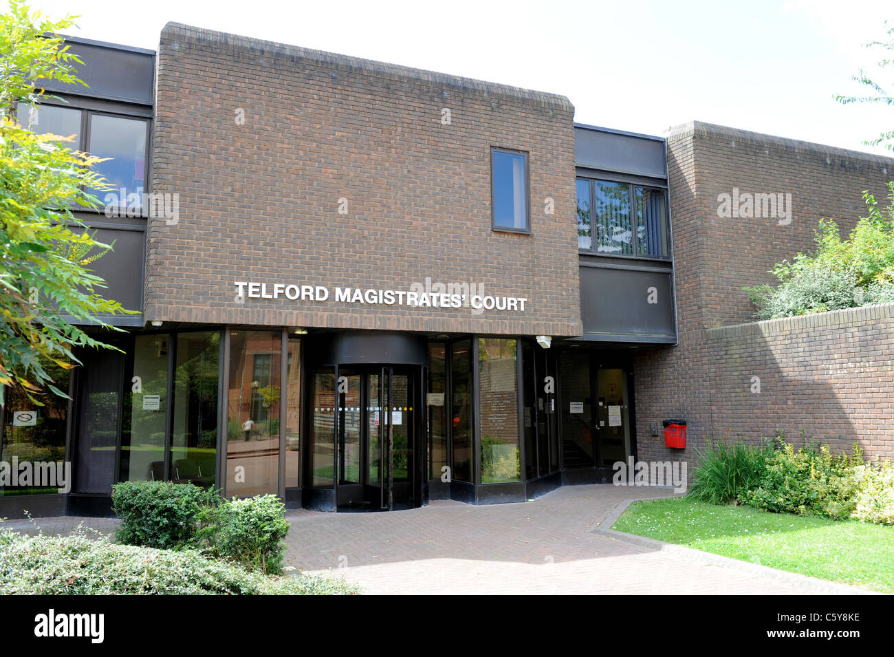 Telford Magistrates Court Shropshire England Uk Stockfoto