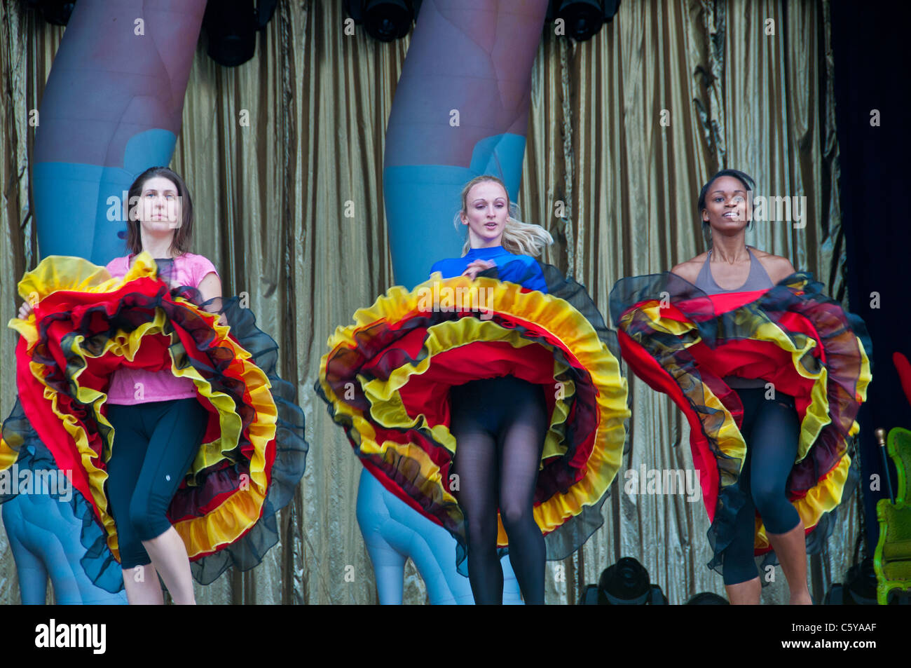 Tanz-Show Just vor Laughs Comedy Festival Montreal Stockfoto