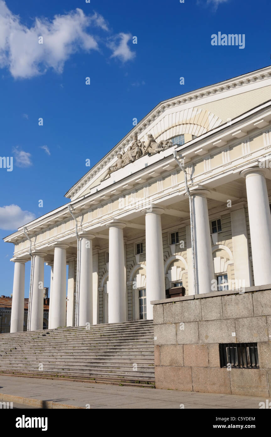 Alte Börse Sankt Petersburg, Sankt-Petersburg, Russland Stockfoto