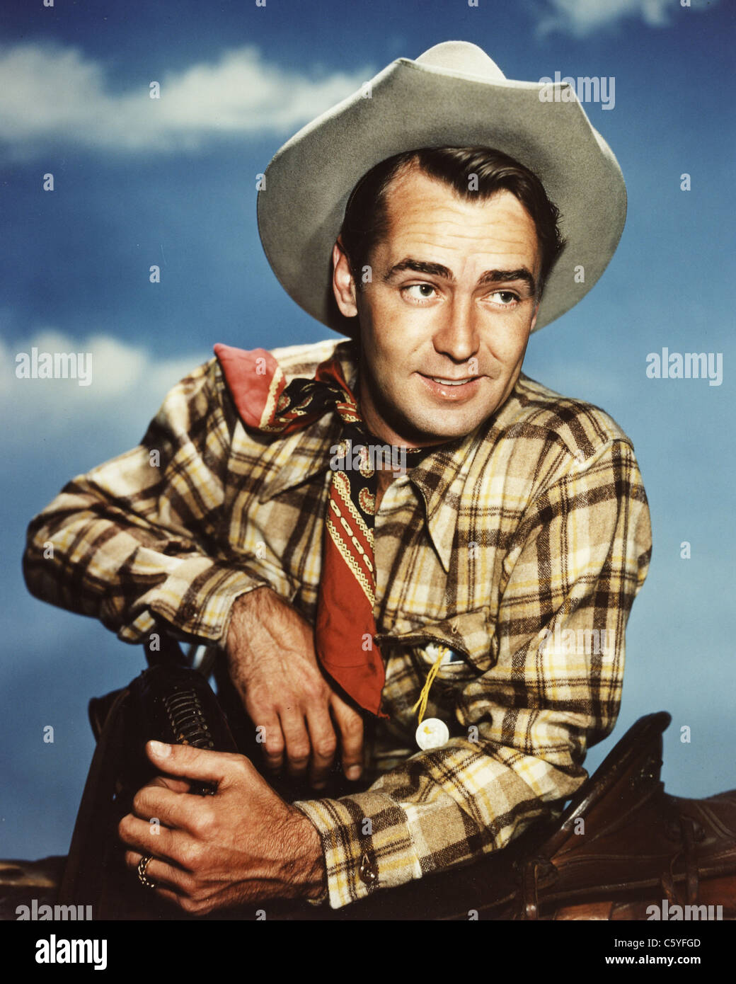 ALAN LADD (1913-1964) US-Schauspieler Stockfoto
