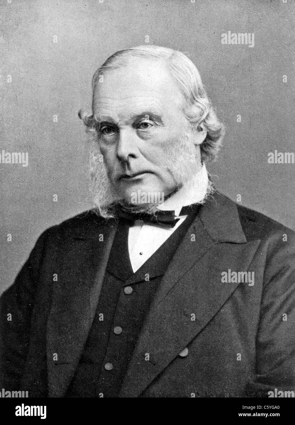 Englischen Chirurgen JOSEPH LISTER (1827-1912), die antiseptische Eigenschaften der Karbolsäure, hier im Jahre 1902 entdeckt Stockfoto