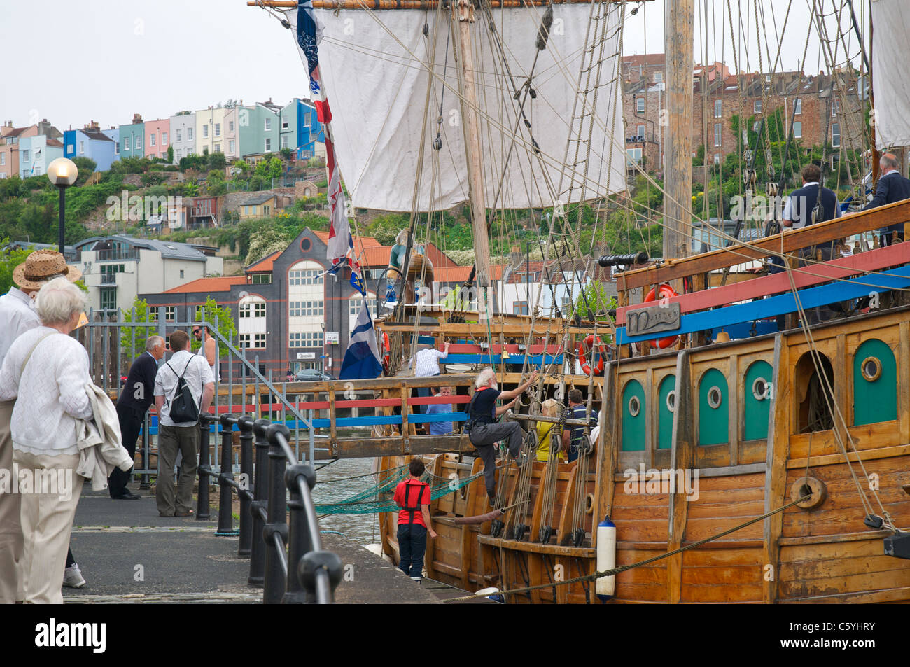 Matthew Bristol Hafen Stockfoto