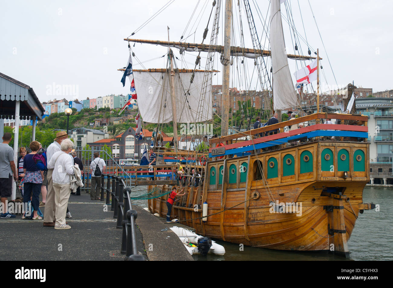 Matthew Bristol Hafen Stockfoto