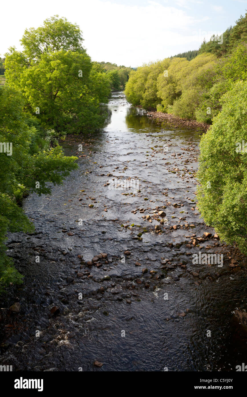 River Cree, Glentrool, Dumfries & Galloway Stockfoto