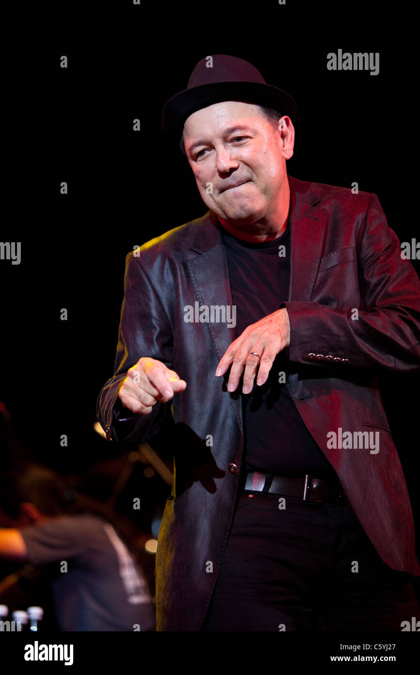 Salsa-Sänger Rubén Blades Stockfoto