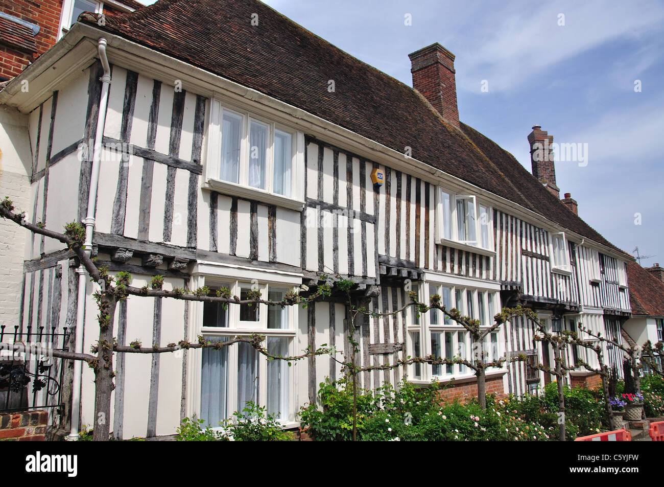 Haus, Chilham, Bezirk Ashford, Kent, England, Vereinigtes Königreich Stockfoto