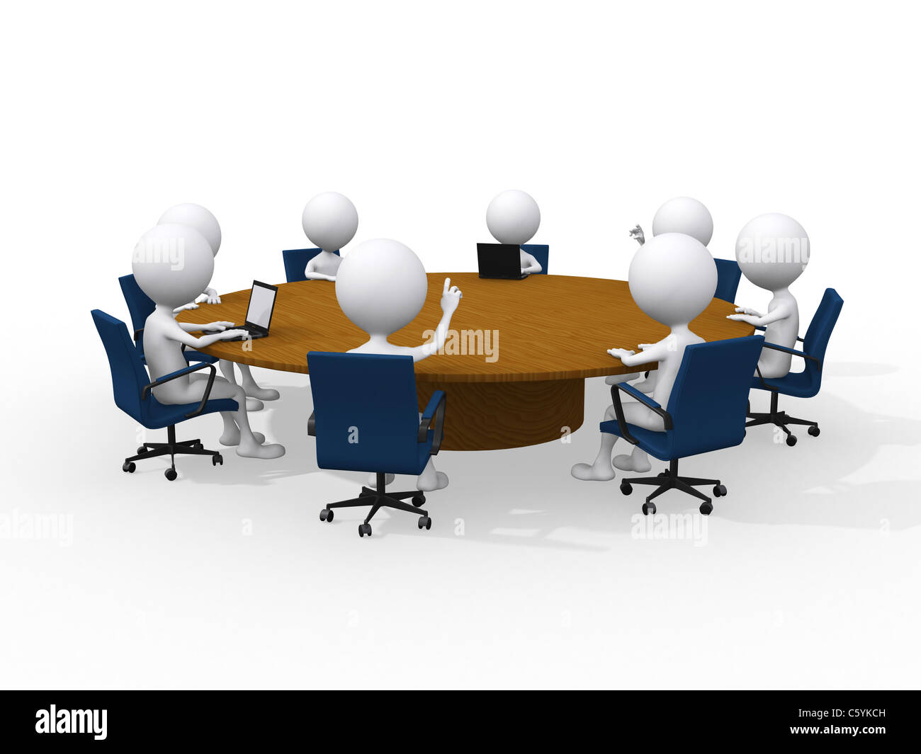 Konzept des Business-meeting Stockfoto