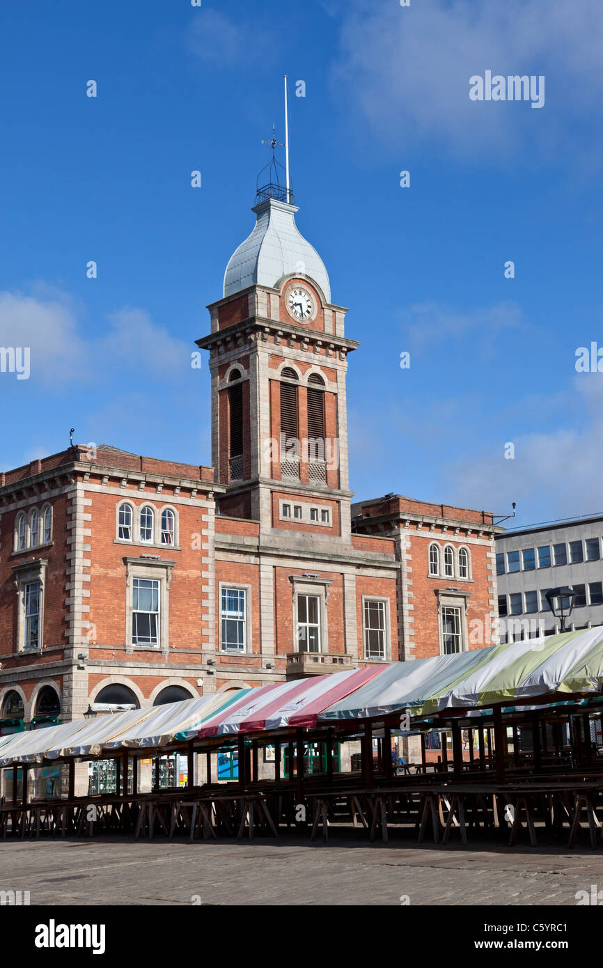 Chesterfield-Markthalle, erbaut 1857. Stockfoto