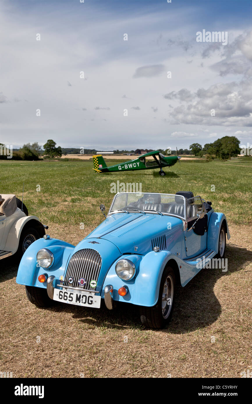 Morgan Roadster Sportwagen Stockfoto