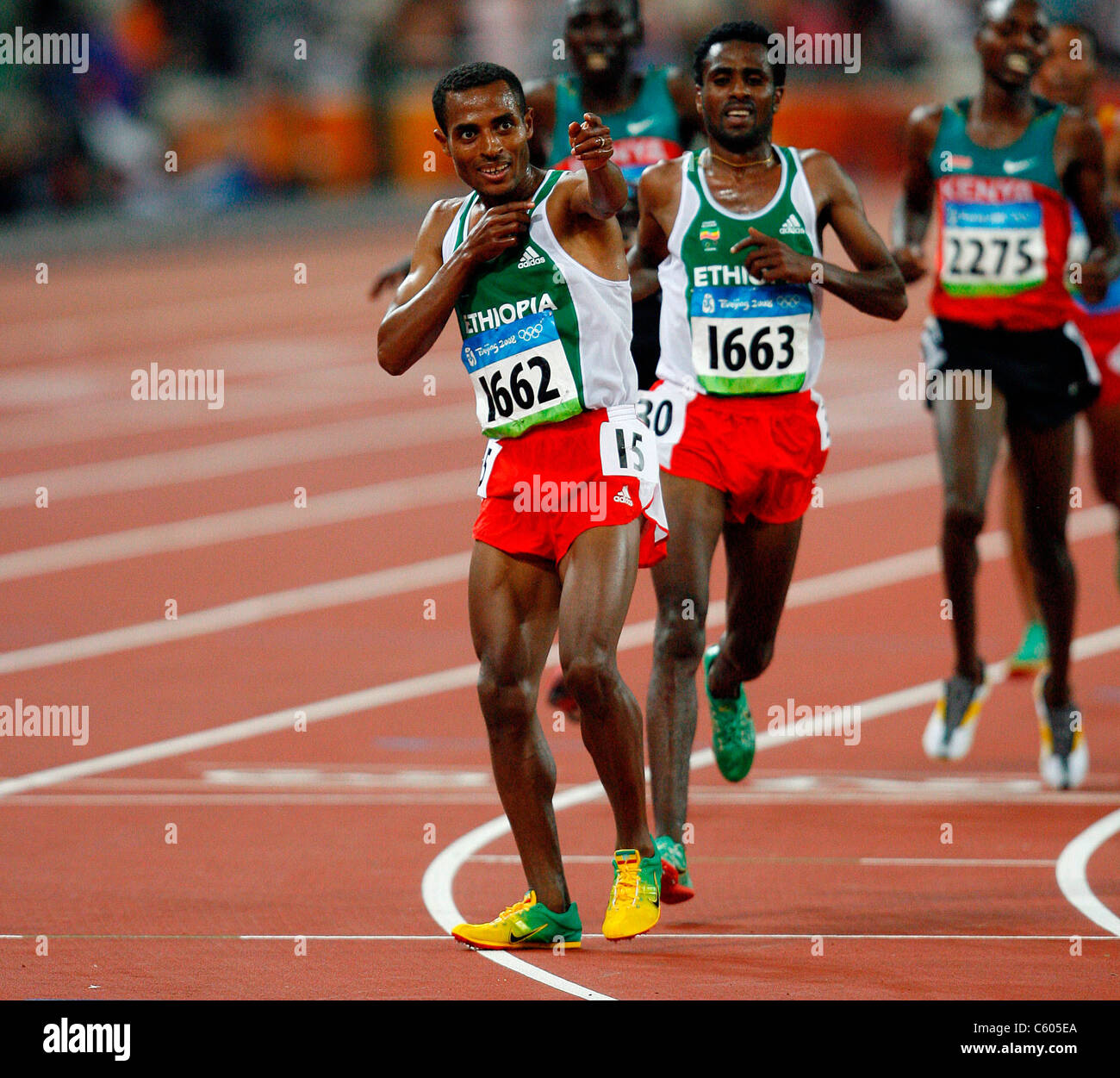 KENENISA BEKELE Äthiopien Olympiastadion Peking CHINA 17. August 2008