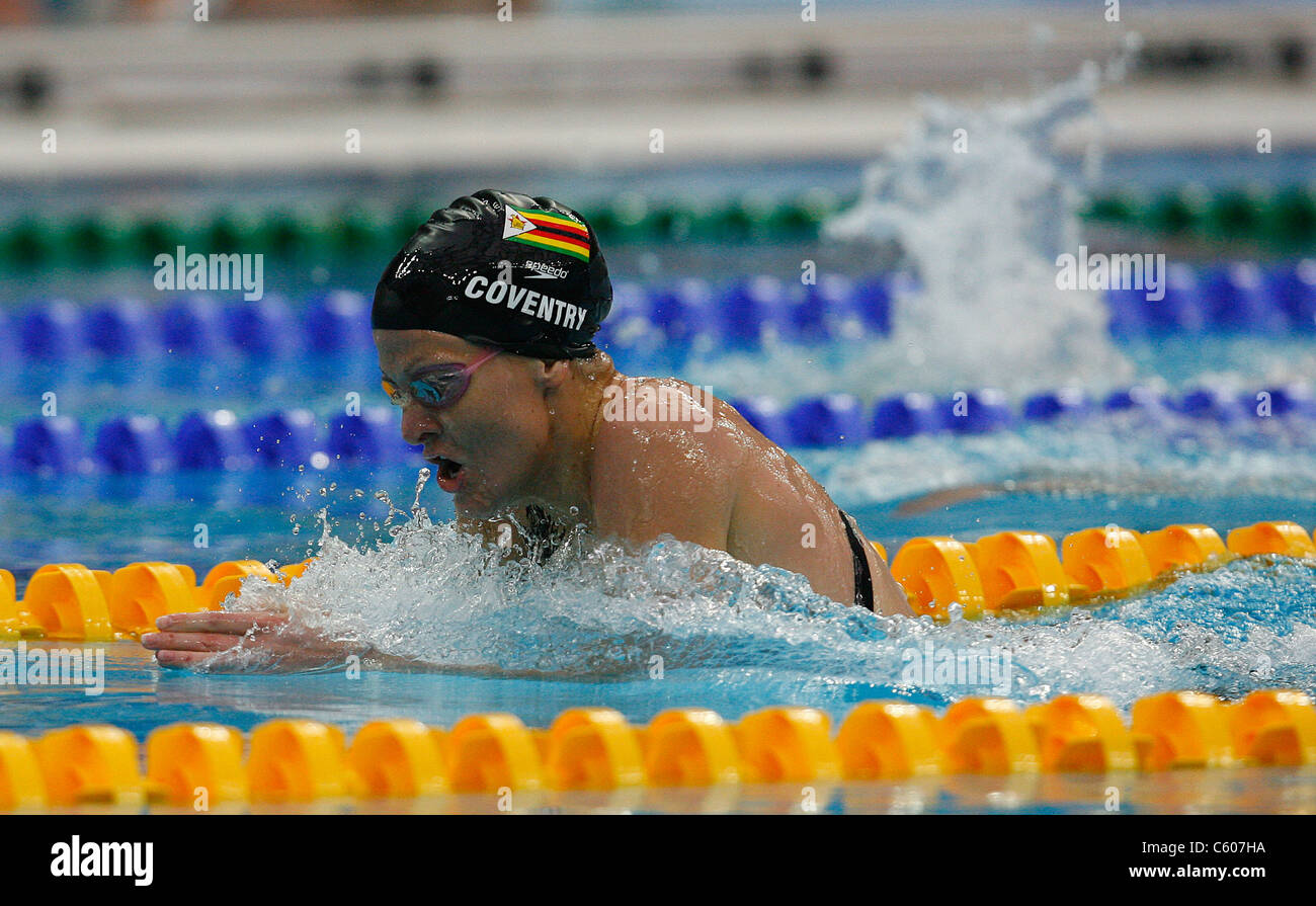 KIRSTY COVENTRY Damen 200M LAGENSCHWIMMEN Olympiastadion Peking CHINA 13. August 2008 Stockfoto