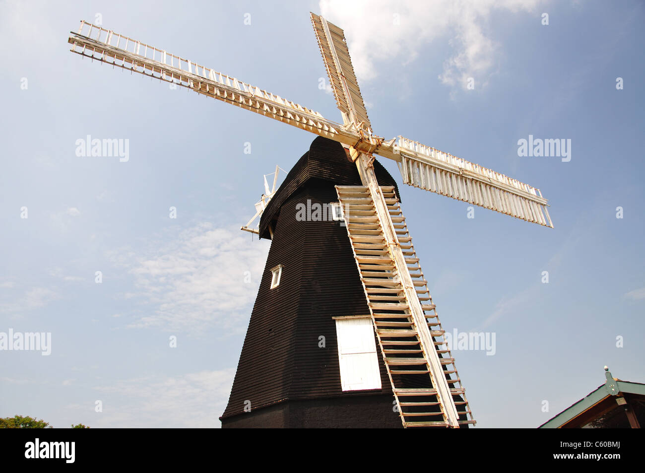 Sarre Windmühle, Sarre, Thanet Bezirk, Kent, England, Vereinigtes Königreich Stockfoto